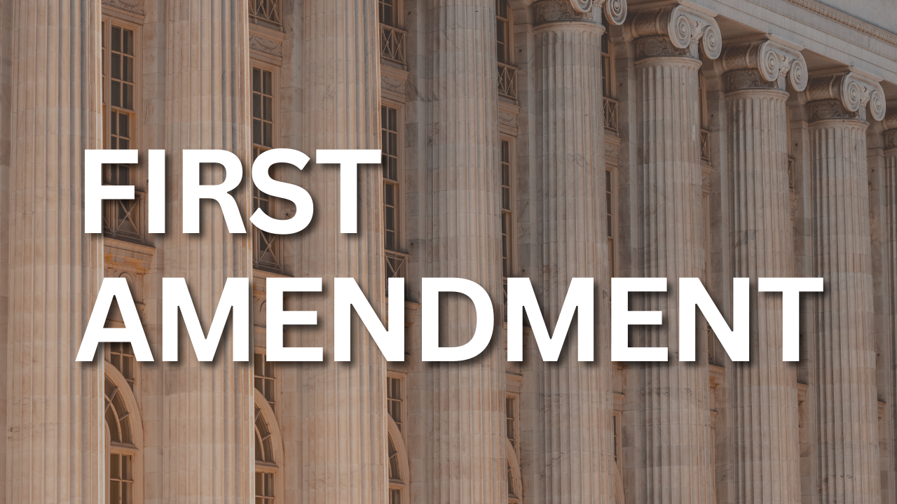 What is the First Amendment to the United States Constitution?