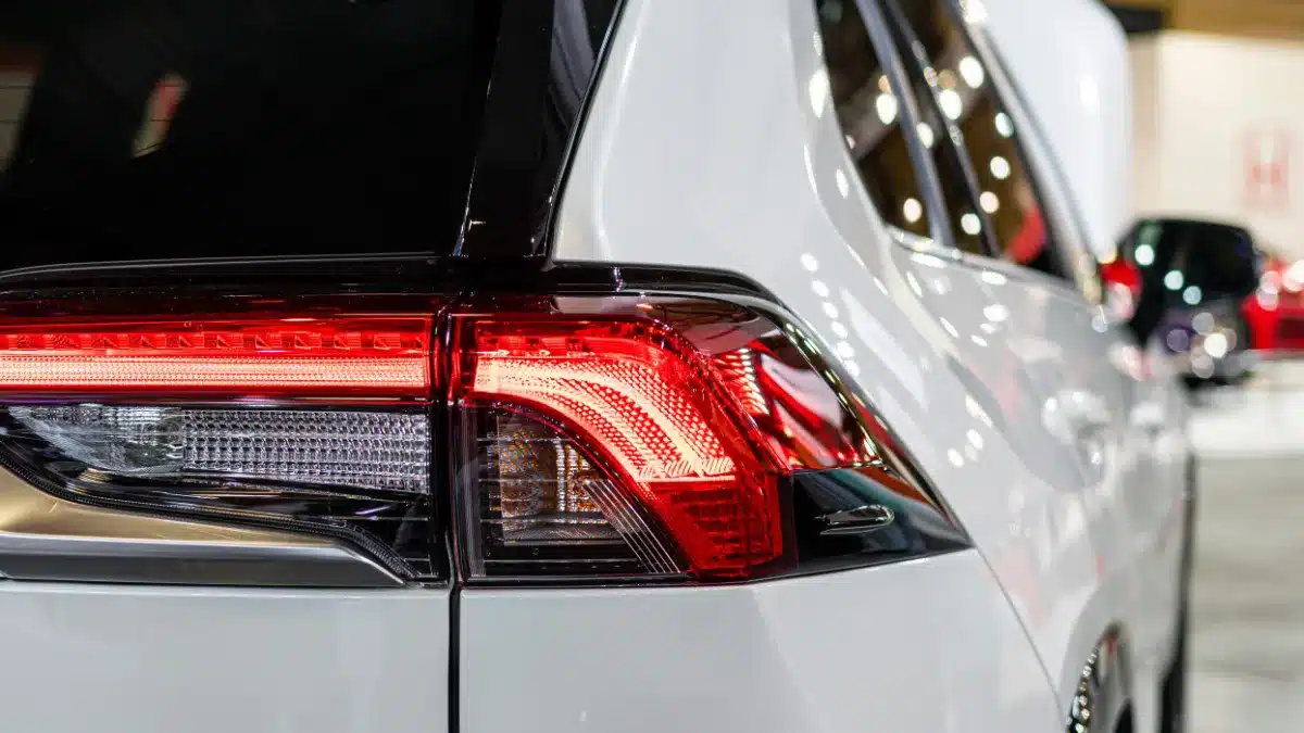 2019 Toyota RAV4 driver charged for misdemeanor relating to tail lights.